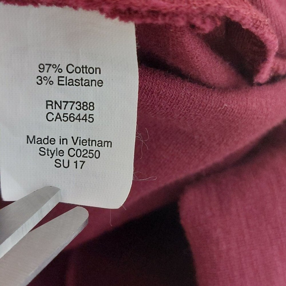 J Crew Womens Small Knit Daybreak Dress Round Neck Back Zip Sleeveless Burgundy - Picture 11 of 12